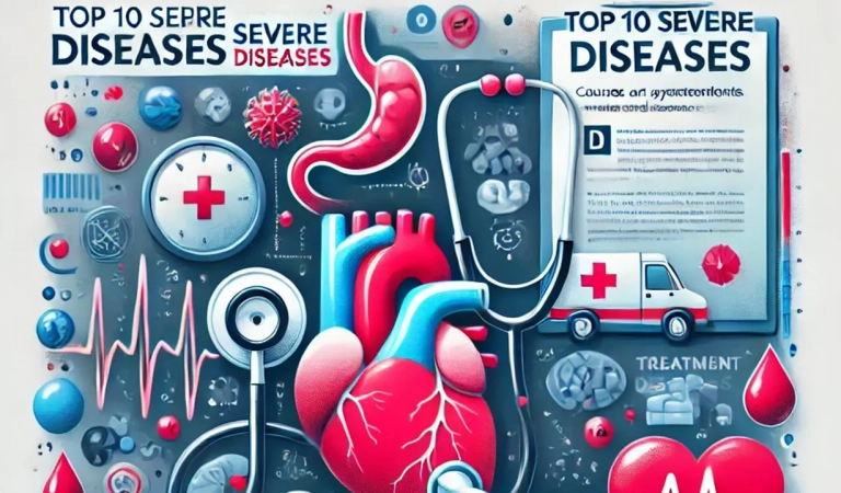 Top 10 Severe Diseases: Causes, Symptoms, and Treatment Options