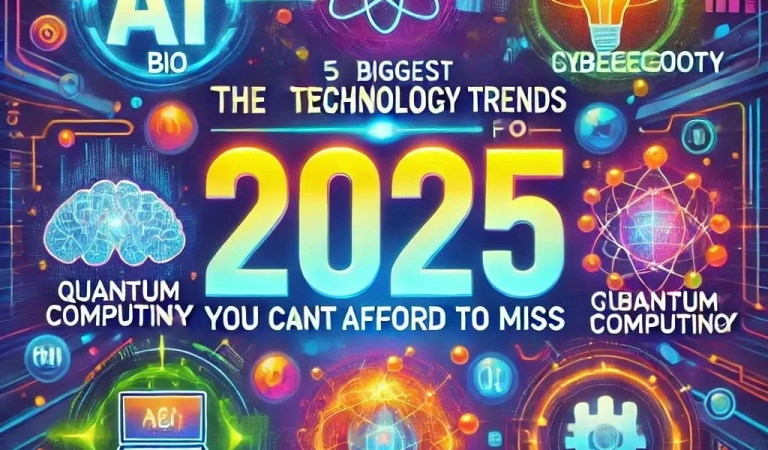 Top 25 Emerging Technology Trends to Watch in 2025: AI, Quantum Computing, and More