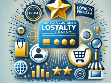 DALL·E 2024-11-03 20.42.26 - A modern, professional WordPress thumbnail for a blog post titled 'How to Build a Customer Loyalty Program_ Step-by-Step Guide for Success.' The desig