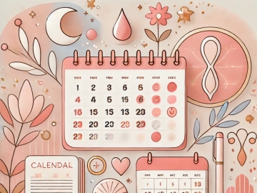 DALL·E 2024-11-08 18.22.23 - A WordPress thumbnail image for a blog post titled '10 Creative and Practical Ways to Track Your Menstrual Cycle for Better Health and Self-Care.' The