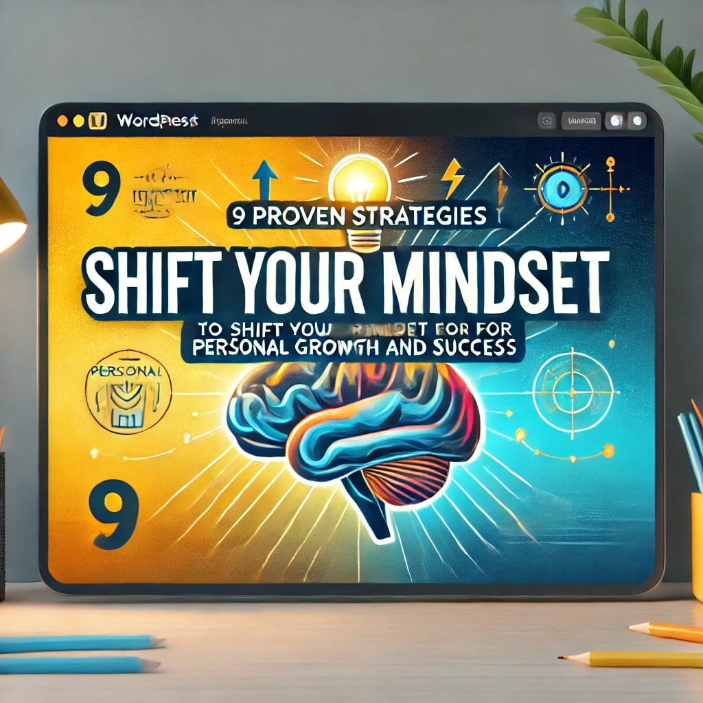 9 Proven Strategies to Shift Your Mindset for Personal Growth and Success